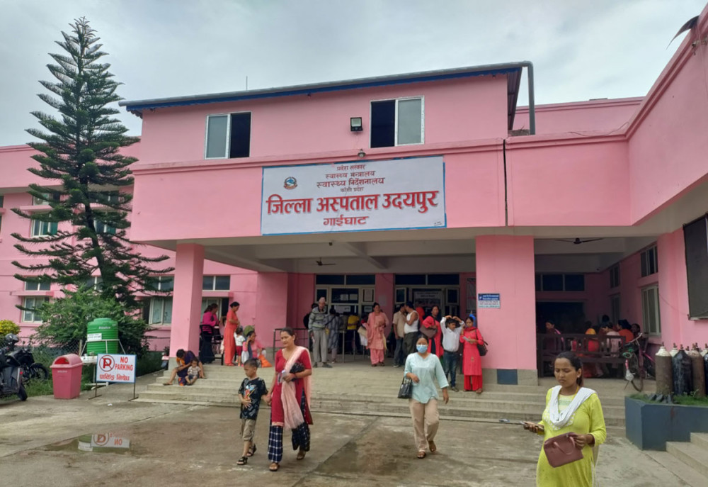 उदयपुर अस्पतालमा छैन जेनेरेटर, उपचारमै समस्या