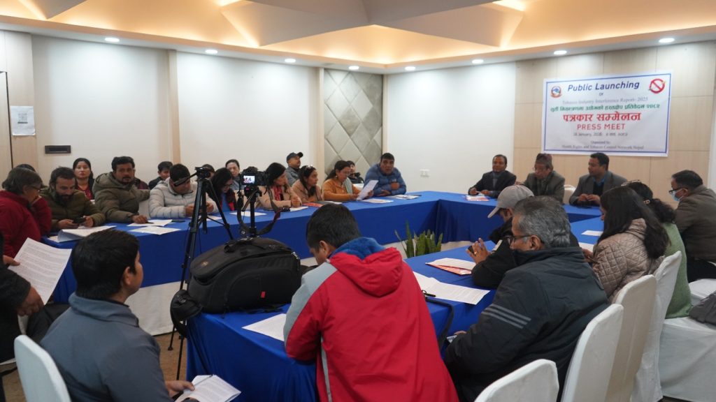 नेपालमा सुर्ती उद्योगले कानुन र नीति प्रक्रियामा हस्तक्षेप गर्दै