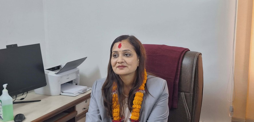 स्वास्थ्यमन्त्री निशा मेहताले सम्हालिन् पदभार