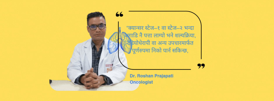 धुम्रपान गरेका ५० वर्षमाथिका व्यक्तिका लागि वर्षमा एकपटक लो–डोज सिटीस्क्यान किन आवश्यक ?