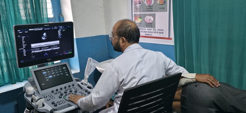 गुल्मी अस्पतालमा अत्याधुनिक इकोकार्डियोग्राफी सेवा सुरु