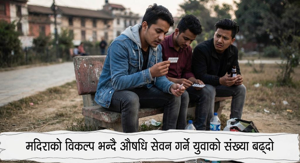 मदिराको विकल्प भन्दै औषधि सेवन गर्ने युवाको संख्या बढ्दो, निर्भरताको जोखिम