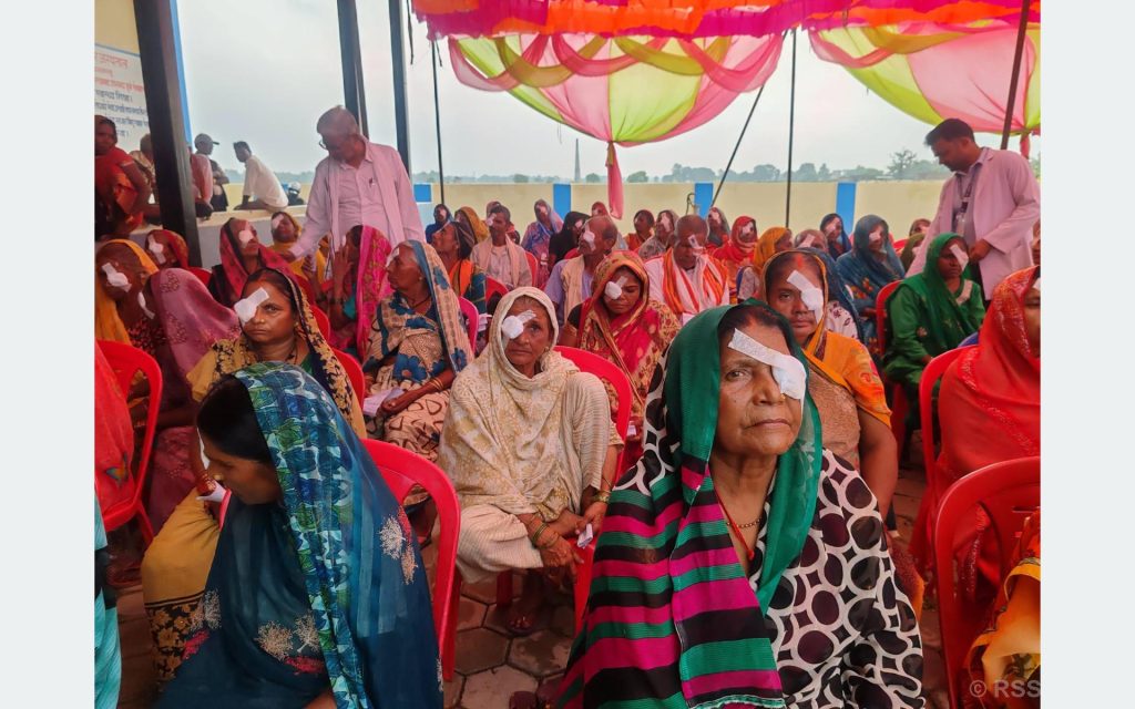 शल्यक्रियापछि गुमेको दृष्टि फर्किँदा…