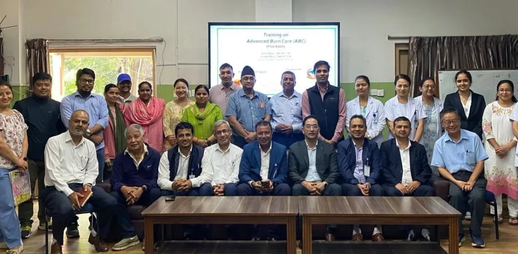 जलन उपचारका लागि विशेषज्ञ जनशक्ति तयार गर्न ३० दिने तालिम सुरु