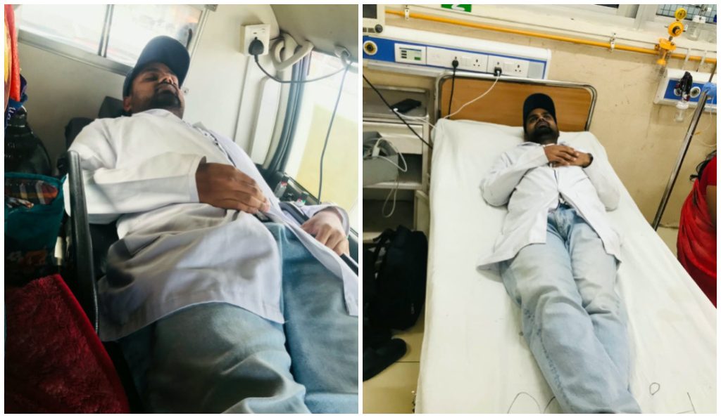 चिकित्सा शिक्षा आयोगअगाडि अनसनरत डिल्ली हरिजनको स्वास्थ्य बिग्रियो, वीर अस्पताल भर्ना